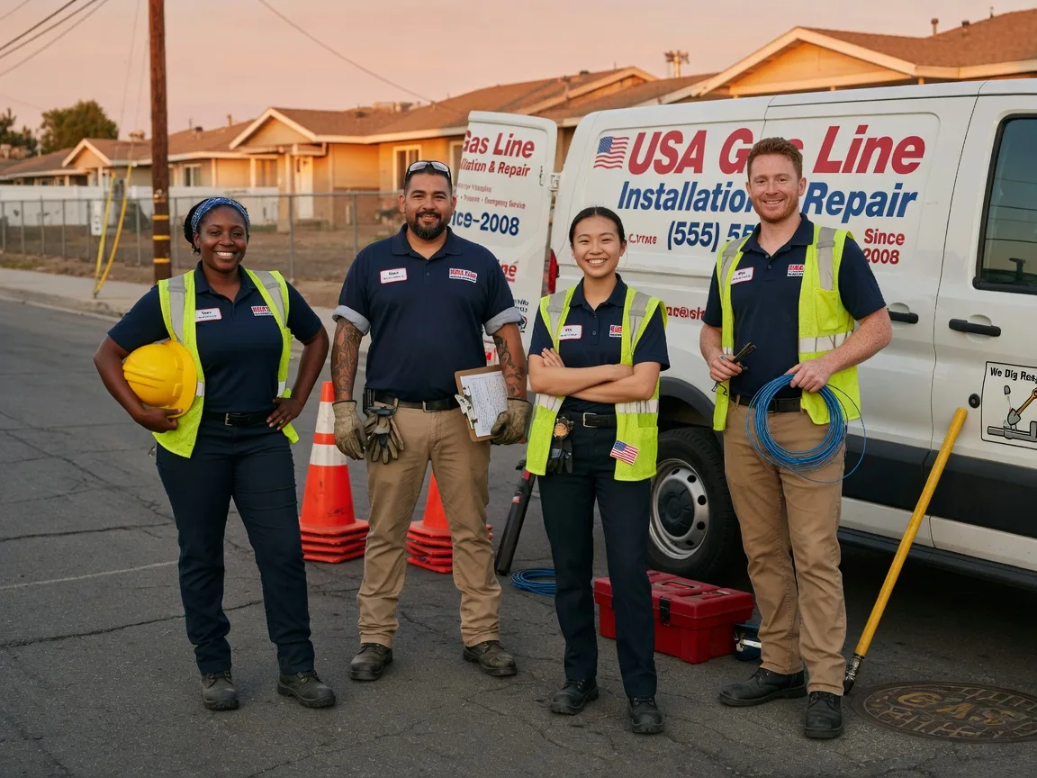 Gas Line Installation company in Ostrander, MN